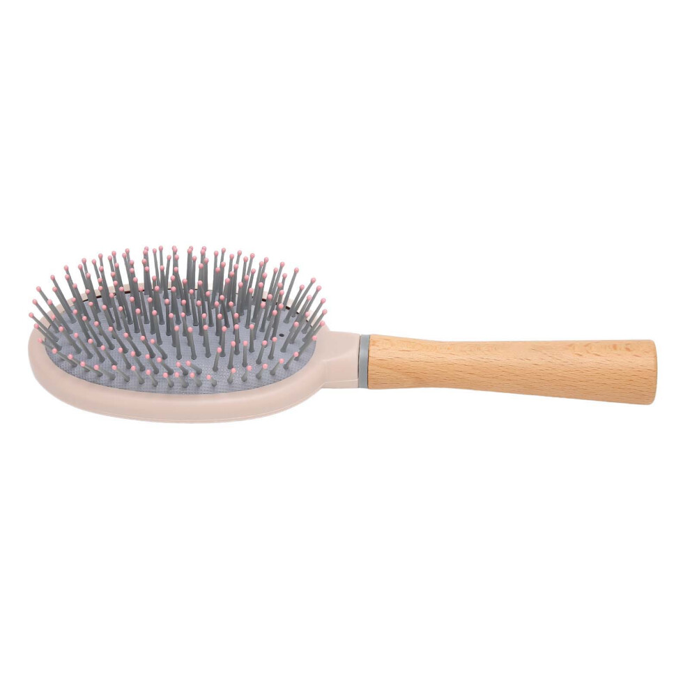 Unisex Wooden Paddle Brush For Detangling & Scalp Massage, 24X8cm