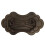 Wealth Blossoms Drawer Pulls 12.8x7cm Bronze Cabinet Handles Set 1