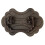 Wealth Blossoms Drawer Pulls 12.8x7cm Bronze Cabinet Handles Set 9