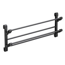 Portable Folding Shoe Rack 2 Tiers Wall Mounted Designs-65CM
