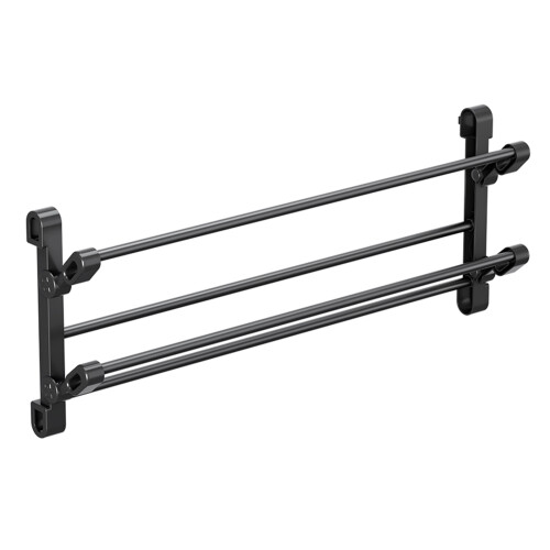 Portable Folding Shoe Rack 2 Tiers Wall Mounted Designs-65CM