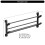 Portable Folding Shoe Rack 2 Tiers Wall Mounted Designs-65CM 2