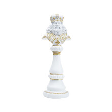 Resin Chess Statues Queen/King/Horse Figurine for-White king