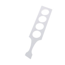 Acrylic Template Cutting Template for Crafting Wine Flight-D