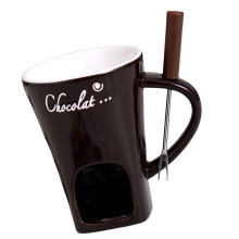 Elegant Fondue Mug Chocolate Melting Cup Multipurpose-Coffee