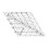 60 Degree Quilting Template Sewing Ruler Sewing Ruler for-L 1