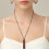 Vial Colar Vintage De Com Pingente Para Mulheres 10