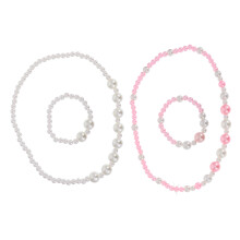 Conjunto De De Falsas Para Crianças Com Colar E Pulseira