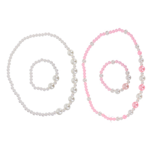 Conjunto De De Falsas Para Crianças Com Colar E Pulseira