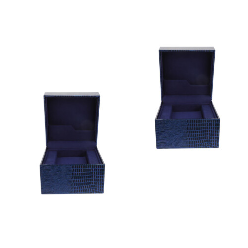 2Pcs De Armazenamento De Concha Para Relógios 2