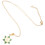 Colar Com Pingente Hexagonal 9