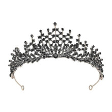 (As show, One size) Womens Fashion Headbands Sparkly Tiara Wedding Pageant Tiara Beauty Contest Bridesmaid Tiara