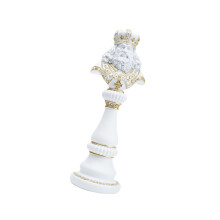 Grande pièce d'échecs, Statue d'échecs, pièce de-Roi blanc