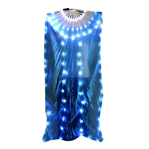 1PC LED Belly Dance Fan Illuminated Stage Performances Fan-4
