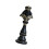 Classical Chess Queen/King/Horse Statue Black/White-Black king 1