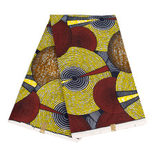 Geometric Print African Fabric 3Yard Double Side Waxed- FP6490