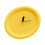 Contemporary Creamy Bubble Table Wall Clock for-Yellow 1