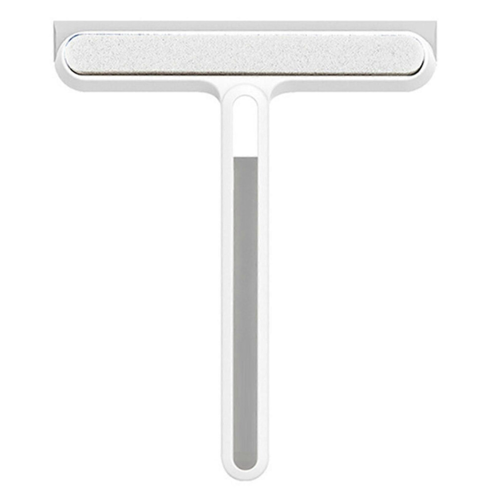 Kikidex (As Show, One Size) 4-In-1 Multifunctional Glass Wiper Reusable Bathroom Mirror Cleaning Brush