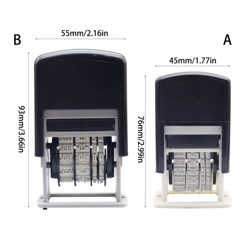 Nummerstempel Datumstempel Inkt Datumstempel Verstelbare-Stijl B 1