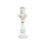 Classical Chess Queen/King/Horse Statue Black/White-White Queen 1