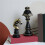 Classical Chess Queen/King/Horse Statue Black/White-White Queen 6