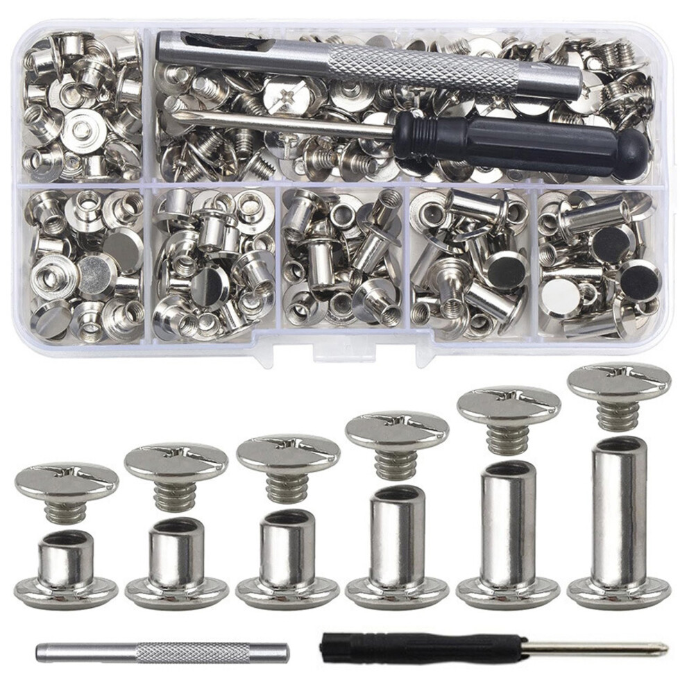 110Pcs Binding Screws Set Metal Screw Rivets For-Sliver2 7751000349349
