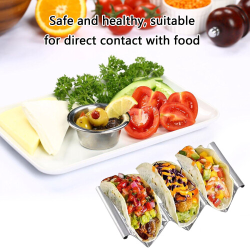 4pc Durable Tacos Holder Set Stand Rack for Secure Tacos 1