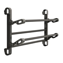 Multipurpose Shoe Organizers 2 Level Wall Mounted Rack for-30CM