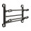 Multipurpose Shoe Organizers 2 Level Wall Mounted Rack for-30CM 1