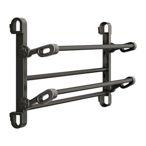 Multipurpose Shoe Organizers 2 Level Wall Mounted Rack for-30CM