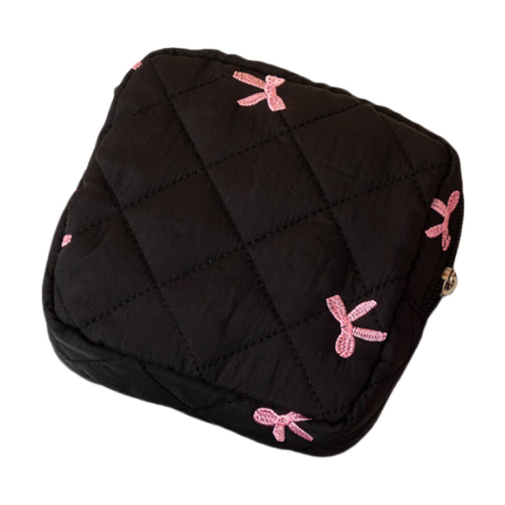 Sanitary Pad Storage Solution for Commuting and Trip-Black