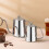 Stainless Steels Pours Over Kettle-350ML white with cov 7