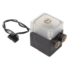 PUB 12WX Pompa d'acqua per CPU 450 L/h G1/4 x3 3 m Nero