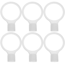 6 Unidades Conectores Plástico Flexível Para Cone Tráfego Anéis