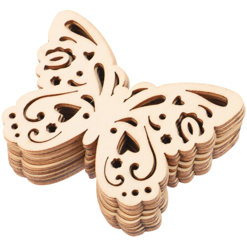10 Unidades 80Mm Natural Com Corda Para Artesanato 1