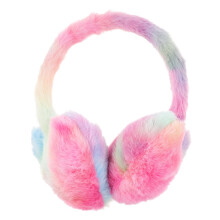 Muff De Inverno Para Mulheres Com Auricular Peludo E Aquecido