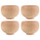 4Pcs Almofada Para Alfinetes Com Base De -Alfinetes Tricô 10