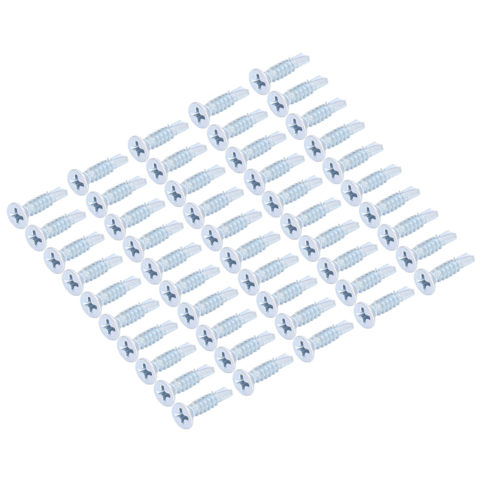 Self Drilling Screws Australia 50Pcs Carbon Steel 4.2X19mm Fastener Kit 9461357398348