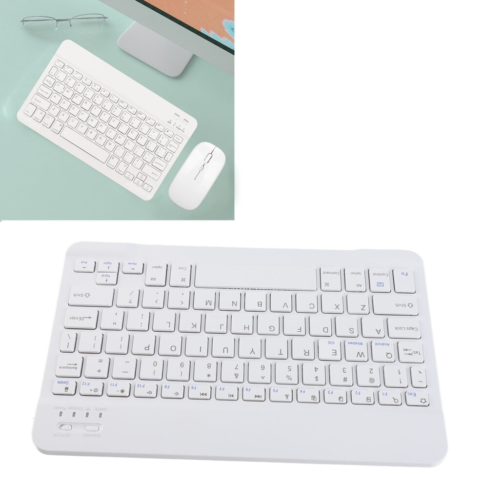 Ultra Slim Silent Usb Keyboard Mouse Combo Â 1600 Dpi, White 9451357398684