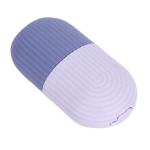 Gesicht-Icer-Schmerzgel-Form aus Silikon | 115x62x42mm, Lila
