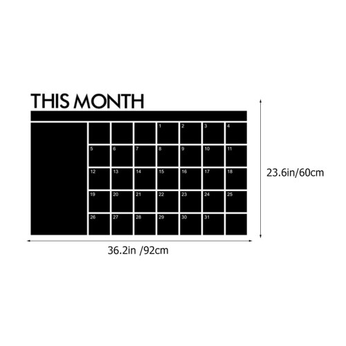 Quadro Apagável Multi-Função Para Calendário Casa 1