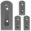 4Pcs Suporte De De Metal De Parede 1