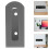 4Pcs Suporte De De Metal De Parede 2