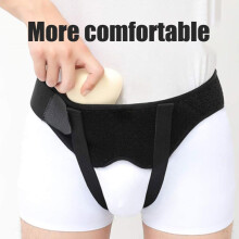 Adjustable Foam Hernia Belt for Men & Women, Sizes M-XL