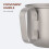 500ml Titanium Camping-Kaffeetasse mit Deckel & Griff – Leichtes Silber 1