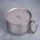 500ml Titanium Camping-Kaffeetasse mit Deckel & Griff – Leichtes Silber 11