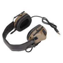 Hunting Earphones Retractable & Foldable with Microphone 20.5-25.2in Head Mud