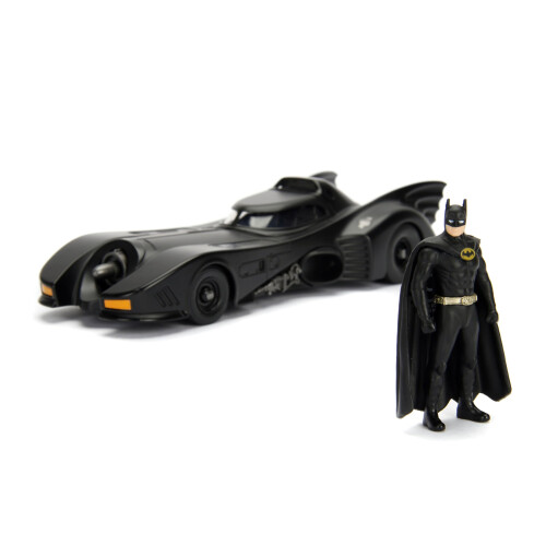 Jada Jada Diecast DC Comics Batman - 1989 Batmobile With Figure - 1:24 Scale Collection 1