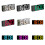Contemporary Tabletop Mirror LED Digital Alarm Clock with-02 3