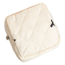 Polyester Sanitary Napkin Holder for Women Physiological- Beige